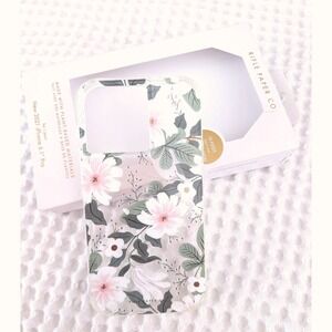 Rifle Paper Co iPhone 13 Pro 14 Pro Case Floral Clear Slim Protective Cover